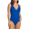 Jantzen Solid Bess One-piece Swimsuit In Cobalt