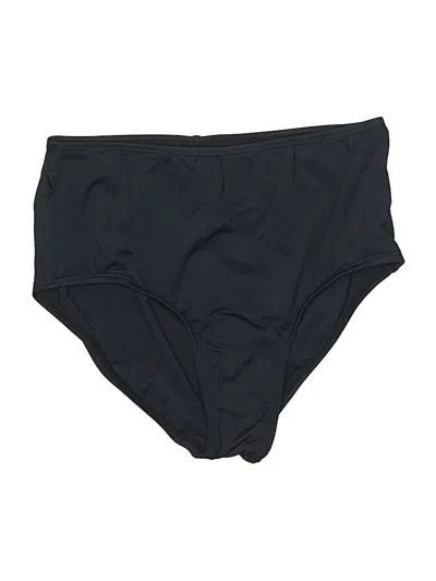 Pre-owned Jantzen Swimsuit Bottoms In Black