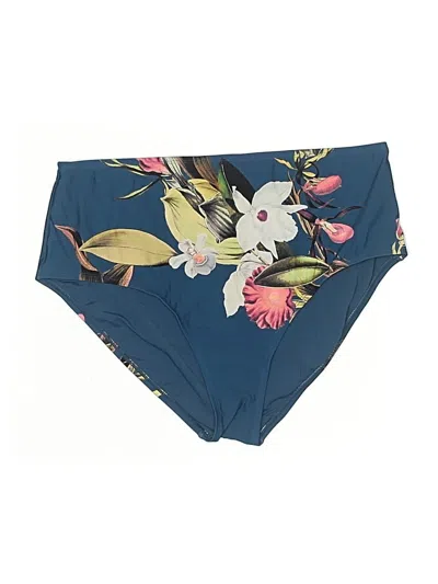 Pre-owned Jantzen Swimsuit Bottoms In Blue