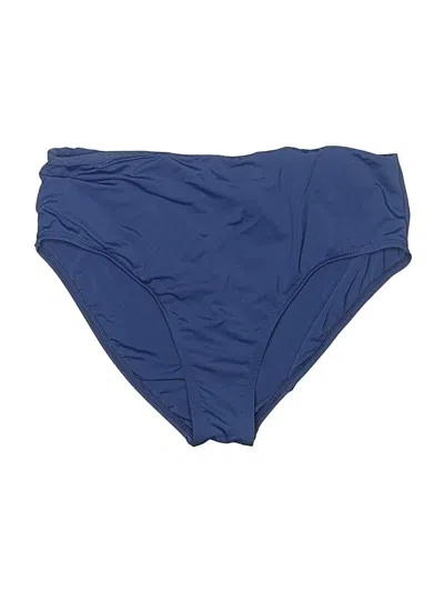 Pre-owned Jantzen Swimsuit Bottoms In Blue