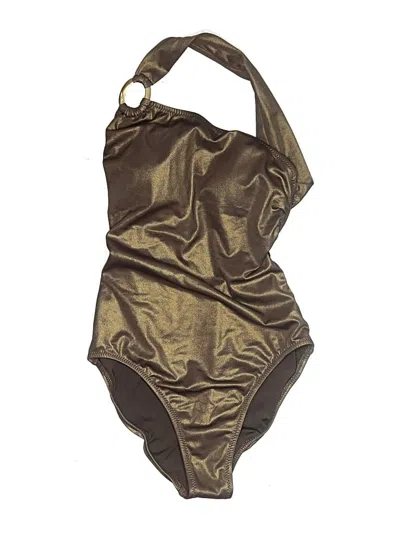 Pre-owned Jantzen Swimsuit Bottoms In Brown