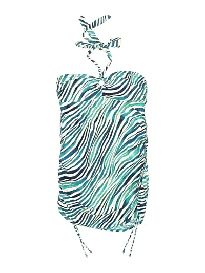 Pre-owned Jantzen Swimsuit Cover Up In Blue