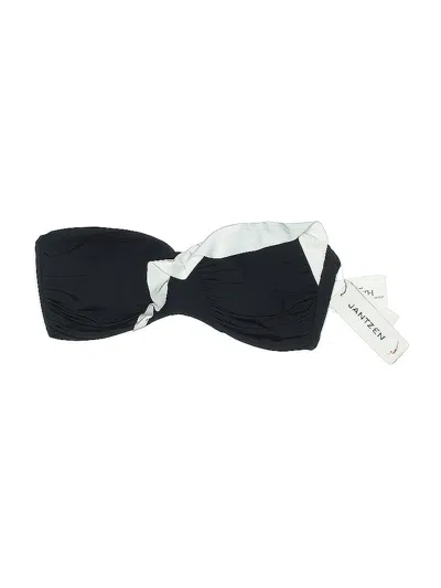 Pre-owned Jantzen Swimsuit Top Black Swimwear