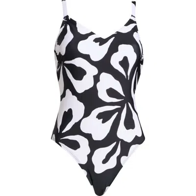 Jantzen Tina One-piece Swimsuit In Black