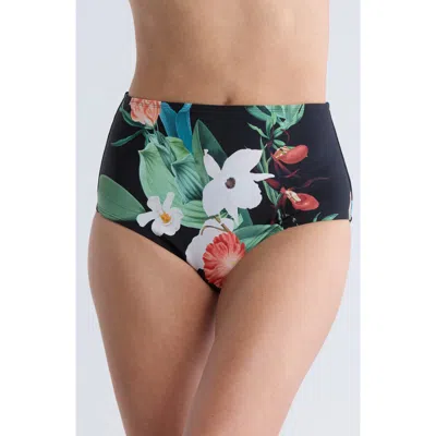 Jantzen Tropical High Waist Bikini Bottoms