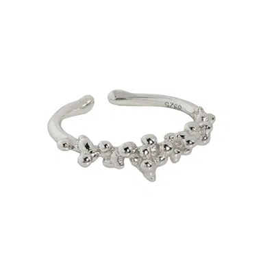 Janus Edinburgh Women's Ardmair Granulated Bubble Silver Ring