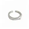 Janus Edinburgh Women's Cobbler Organic Chunky Sterling Silver Ring In Silver