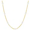 Janus Edinburgh Women's Hennu Freshwater Pearls Gold Vermeil Necklace In Gold