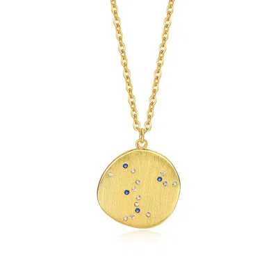 Janus Edinburgh Women's Portobello Pebble Gold Vermeil Necklace