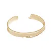 Janus Edinburgh Women's Quoich Thick Gold Vermeil Bangle In Gold