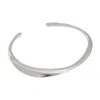 Janus Edinburgh Women's Sannox Smooth Slim Silver Bangle In Silver