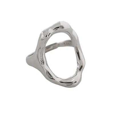 Janus Edinburgh Women's Sterling Silver Tay Circular Ring In Metallic