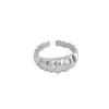Janus Edinburgh Women's Sterling Silver Tikal Ring In Silver
