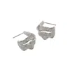 Janus Edinburgh Women's Sterling Silver Union Hoop Earrings In Silver