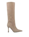 J.a.p. Jose Antonio Pereira J. A.p. Jose Antonio Pereira Woman Boot Beige Size 11 Leather