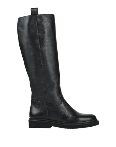 J.a.p. Jose Antonio Pereira J. A.p. Jose Antonio Pereira Woman Boot Black Size 7 Leather In Black