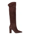 J.a.p. Jose Antonio Pereira J. A.p. Jose Antonio Pereira Woman Boot Cocoa Size 7 Leather In Brown