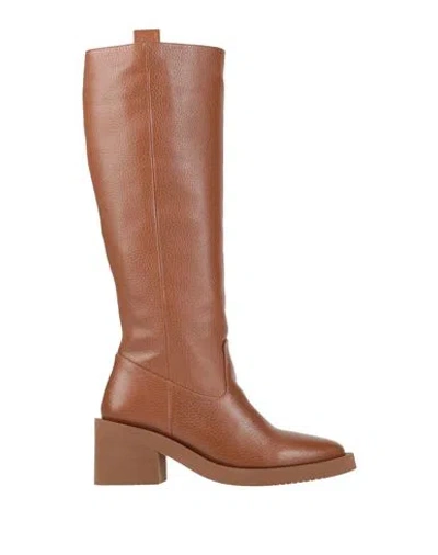 J.a.p. Jose Antonio Pereira J. A.p. Jose Antonio Pereira Woman Boot Tan Size 6 Leather In Brown