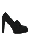 J.a.p. Jose Antonio Pereira J. A.p. Jose Antonio Pereira Woman Loafers Black Size 9 Leather