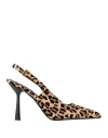 J.a.p. Jose Antonio Pereira J. A.p. Jose Antonio Pereira Woman Pumps Beige Size 10 Textile Fibers