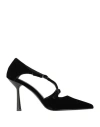 J.a.p. Jose Antonio Pereira J. A.p. Jose Antonio Pereira Woman Pumps Black Size 10 Textile Fibers