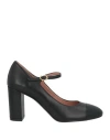 J.a.p. Jose Antonio Pereira J. A.p. Jose Antonio Pereira Woman Pumps Black Size 11 Leather