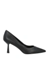 J.a.p. Jose Antonio Pereira J. A.p. Jose Antonio Pereira Woman Pumps Black Size 11 Leather