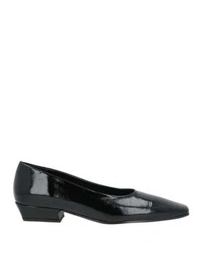 J.a.p. Jose Antonio Pereira J. A.p. Jose Antonio Pereira Woman Pumps Black Size 8 Leather