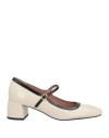 J.a.p. Jose Antonio Pereira J. A.p. Jose Antonio Pereira Woman Pumps Cream Size 11 Leather