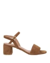 J.a.p. Jose Antonio Pereira J. A.p. Jose Antonio Pereira Woman Sandals Khaki Size 10 Leather