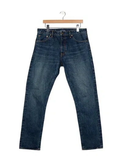 Pre-owned Japan Blue Straight-leg Jeans In Blue