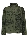 Japan Rags Jun Paisley-pattern Jacket In Green