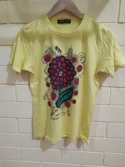 Pre-owned Japanese Brand 24 Hours Television Yayoi Kusama X Satoshi Ohno In Yellow