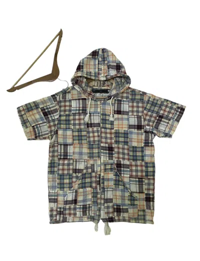 Pre-owned Japanese Brand Brth : Breath X Number Nine Patchwork Multi Colour Hoodie