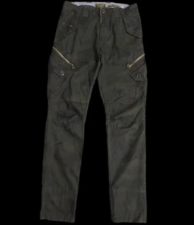 Pre-owned Japanese Brand Cp278 Back Number Up Armored Design Camo 3d Cargo Pant In Multi