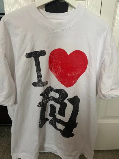 Pre-owned Japanese Brand I Rr Kankan Really Rich T-shirt In White