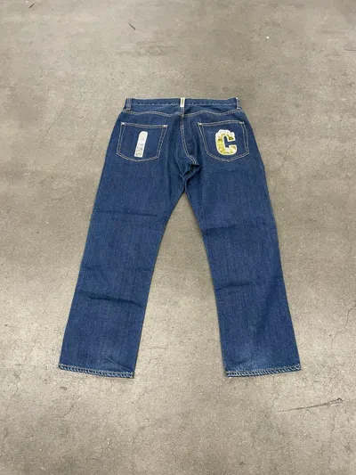 Pre-owned Japanese Brand Icecream Denim Jeans In Indigo