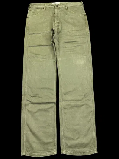 Pre-owned Japanese Brand Spellbound Japan Military Green Triple Stitch Pant F883