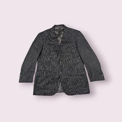 Pre-owned Japanese Brand The Suit Company Blazer Smart Formal Coat British Wool In Black