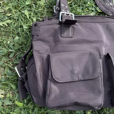 Pre-owned Japanese Brand Vintage Y2k Bag Outdoor Crossbody Pockets Os In Multi