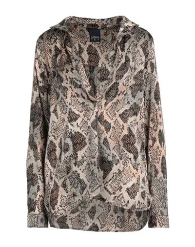 Japantky Woman Top Black Size S Viscose, Elastane
