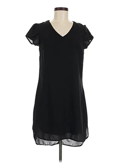 Pre-owned Japna Casual Dress In Black