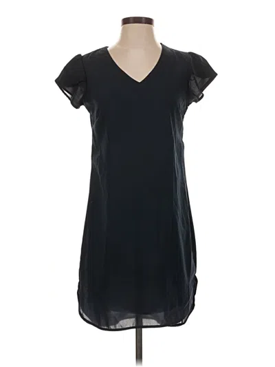 Pre-owned Japna Casual Dress In Black