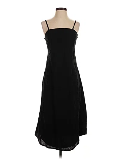 Pre-owned Japna Casual Dress In Black
