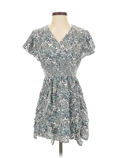 Pre-owned Japna Casual Dress In Blue