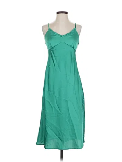 Pre-owned Japna Casual Dress In Blue