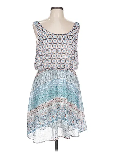 Pre-owned Japna Casual Dress In Blue