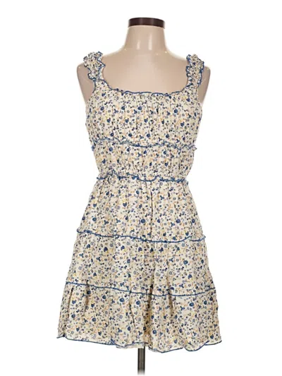 Pre-owned Japna Casual Dress In Blue