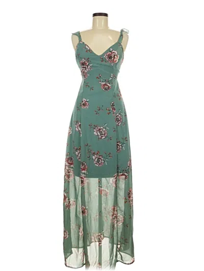 Pre-owned Japna Casual Dress In Blue