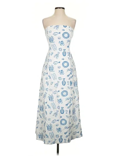 Pre-owned Japna Casual Dress In Blue